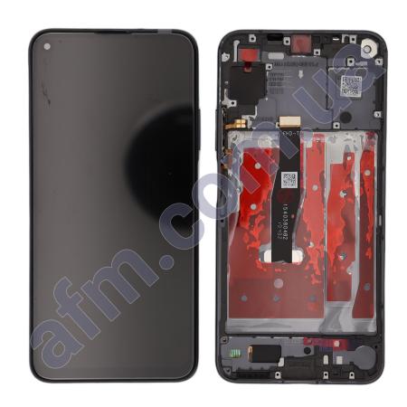 Дисплей Huawei Honor 20 (YAL-L21)/ Honor 20 Pro/ Nova 5T чорний + рамка