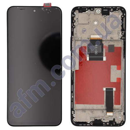 Дисплей Huawei Honor X8A чорний + рамка