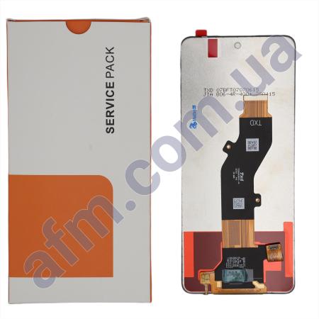 Дисплей Infinix Hot 50 4G (X6882) чёрный оригинал в упаковке