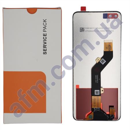 Дисплей Infinix Note 8 чёрный оригинал в упаковке