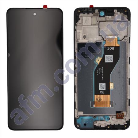 Дисплей Infinix Smart 8 Plus X6526 чёрный + рамка
