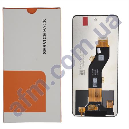 Дисплей Infinix Smart 8/ Smart 8 Plus (X6525) чёрный оригинал в упаковке