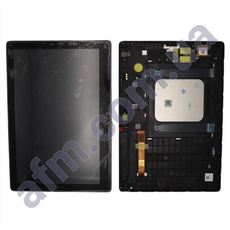 Дисплей Lenovo Tab E10 TB-X104F LTE чёрный + рамка!