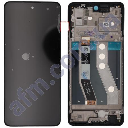 Дисплей Motorola XT2223 Moto G62 5G чорний + рамка!