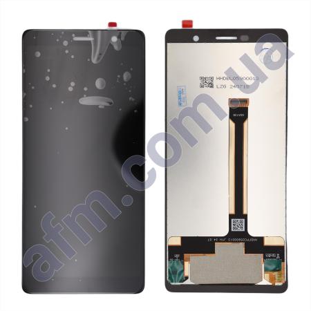 Дисплей Nokia 7 Plus Dual Sim (TA-1046/ TA-1055) чёрный