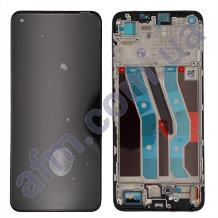 Дисплей Realme 10 4G TFT чёрный + рамка
