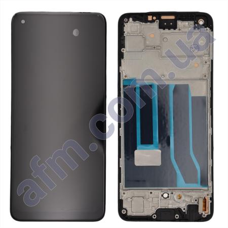 Дисплей Realme 7 Pro TFT чёрный + рамка