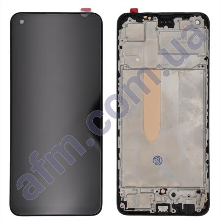 Дисплей Realme 9 4G TFT чёрный + рамка