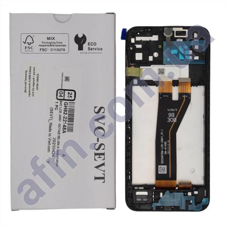 Дисплей Samsung сервисный A146B Galaxy A14 5G чёрный + рамка GH96-18462A