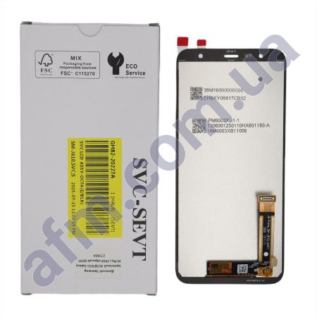 Дисплей Samsung сервисный J610/ J415 Galaxy J6 Plus 2018 чёрный GH97-22582A