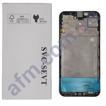 Дисплей Samsung сервисный M156 Galaxy M15 чёрный + рамка GH82-34683A