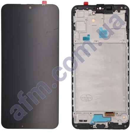Дисплей Samsung A166 Galaxy A16 5G OLED (Small LCD) чёрный + рамка