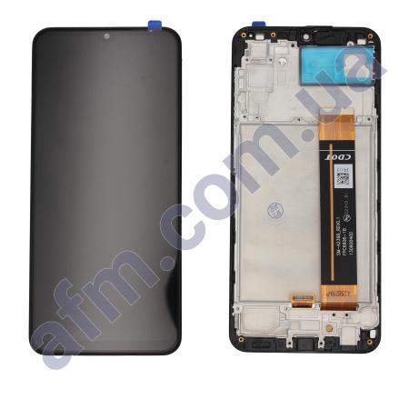 Дисплей Samsung A236B Galaxy A23 5G чорний + рамка