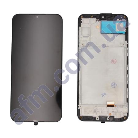 Дисплей Samsung A245F Galaxy A24 4G OLED (Small LCD) чорний + рамка