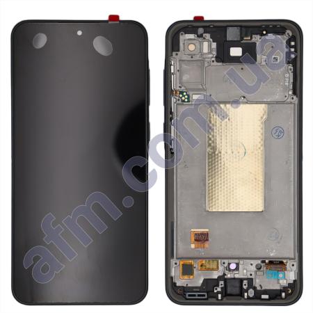 Дисплей Samsung A366 Galaxy A36 5G 2025 OLED чёрный + рамка