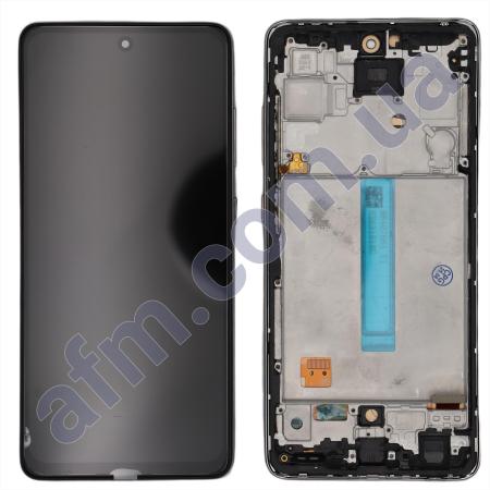 Дисплей Samsung A525F Galaxy A52 / A526B INCELL чёрный + рамка