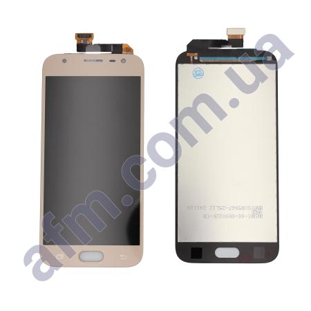 Дисплей Samsung J330 Galaxy J3 2017 золотой