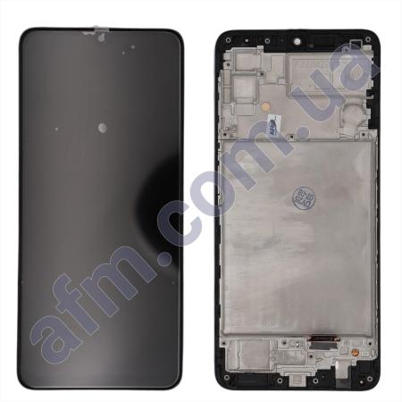 Дисплей Samsung M225F Galaxy M22/ E225F IPS чёрный + рамка