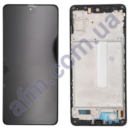 Дисплей Samsung M536 Galaxy M53 TFT чорний + рамка