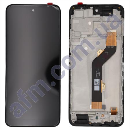 Дисплей Tecno Pova Neo 3 (LH6n) чёрный + рамка