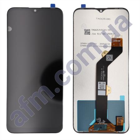 Дисплей Tecno Spark 6 Go (KE5/ KE5J)/ Spark Go 2020 (KE5S) чёрный