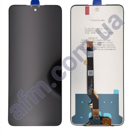 Дисплей Tecno Spark 8 Pro (KG8) чёрный
