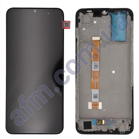 Дисплей Vivo Y21 2021/ Y21s чёрный + рамка