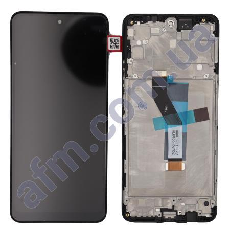 Дисплей Xiaomi Poco M4 Pro 5G/ Note 11T 5G/ Note 11S 5G чорний + рамка