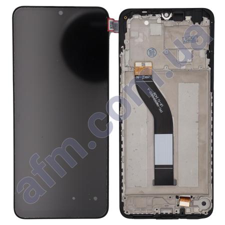 Дисплей Xiaomi Redmi 14C/ Redmi A3 Pro/ Poco C75 чёрный + рамка