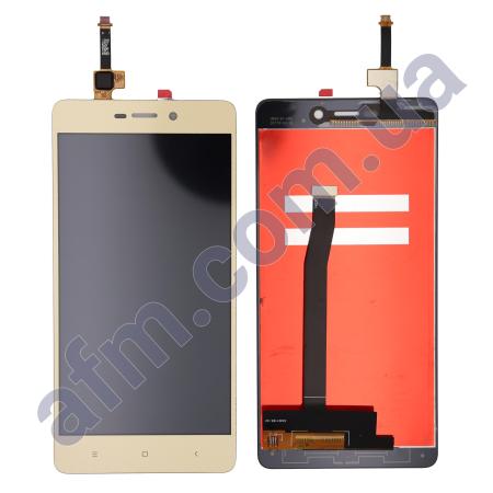 Дисплей Xiaomi Redmi 3/ Redmi 3S/ Redmi 3X/ Redmi 3 Pro золотой!