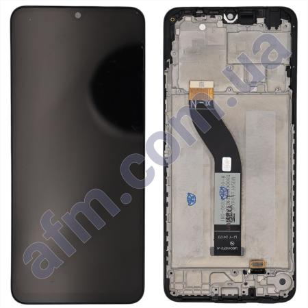 Дисплей Xiaomi Redmi A4 5G чёрный + рамка