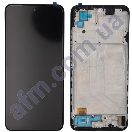 Дисплей Xiaomi Redmi Note 10 4G/ Redmi Note 10S/ Poco M5s OLED чёрный + рамка