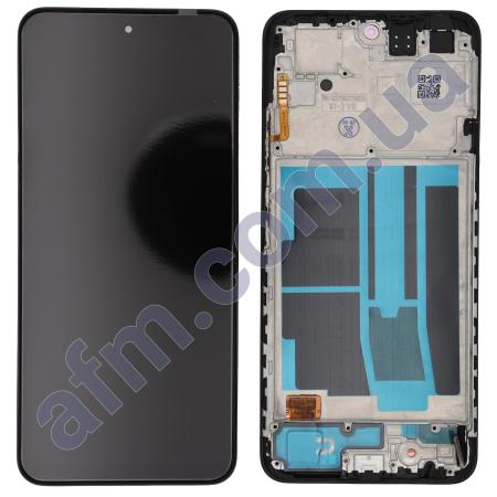 Дисплей Xiaomi Redmi Note 11S OLED чёрный + рамка