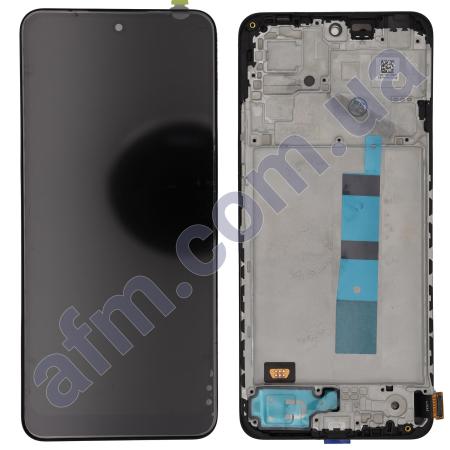 Дисплей Xiaomi Redmi Note 12 4G IPS чёрный + рамка