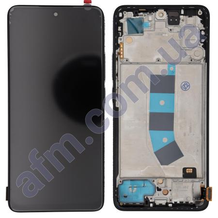 Дисплей Xiaomi Redmi Note 13 4G IPS чёрный + рамка