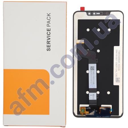 Дисплей Xiaomi Redmi Note 6 Pro чорний оригінал в упаковці