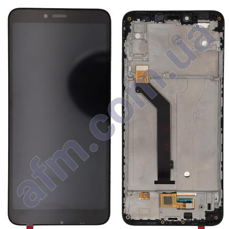 Дисплей Xiaomi Redmi S2/ Redmi Y2 чёрный + рамка