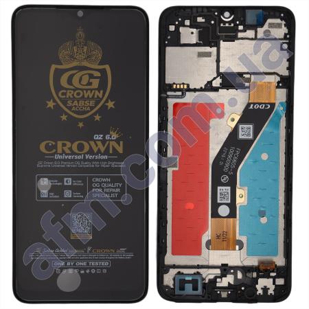 Дисплей ZTE Blade A54/ A34 чорний + рамка