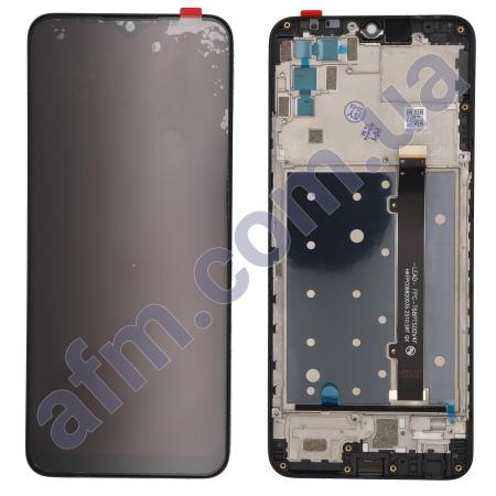 Дисплей ZTE Blade V2020 Smart 8010 чорний + рамка