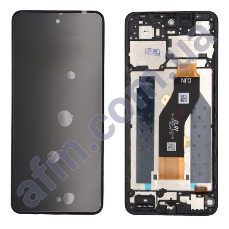 Дисплей ZTE Nubia V60 Design чорний + рамка