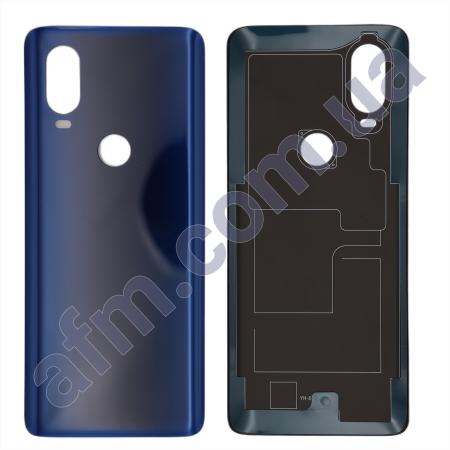 Задняя крышка Motorola XT1970-1 One Vision синяя Sapphire Gradient