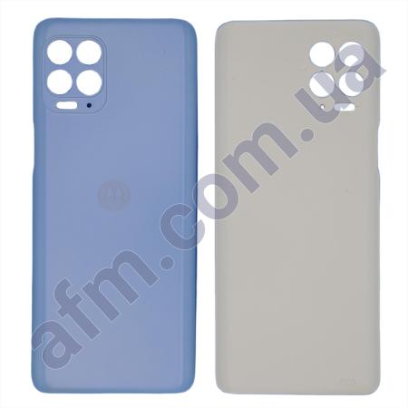 Задняя крышка Motorola XT2125 Moto G100 голубая