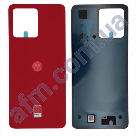 Задняя крышка Motorola XT2347-2 Moto G84 красная Viva Magenta!