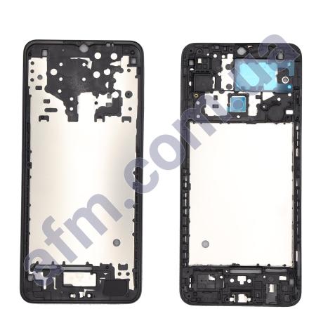 Рамка кріплення дисплея Samsung A125 Galaxy A12/ A127/ M127 чорна