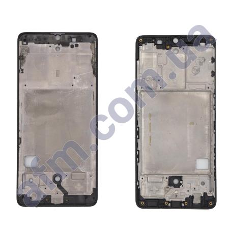 Рамка кріплення дисплея Samsung A415 Galaxy A41 чорна!