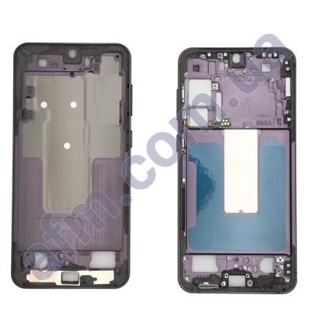 Рамка кріплення дисплея Samsung S916 Galaxy S23 Plus чорна
