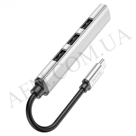 Переходник HUB HB26 (Type-C to USB 3.0*1 + USB 2.0*3)