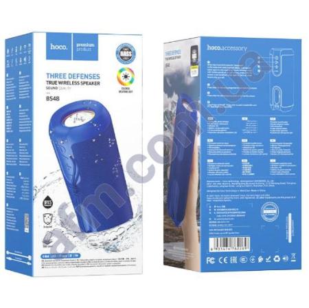 Колонка Hoco BS48 Artistic sports синяя