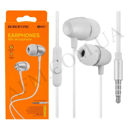 Наушники Borofone BM57 стальные