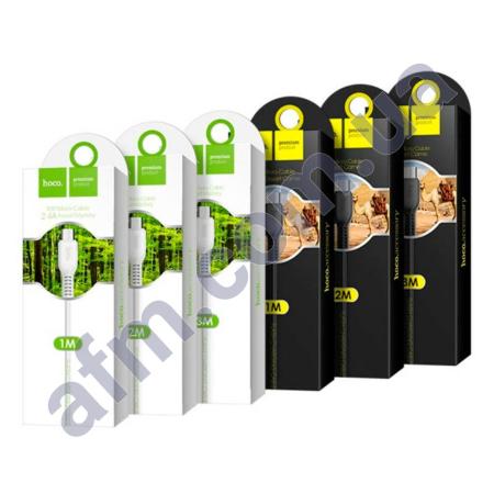 USB кабель Hoco X20 Flash Micro USB (3000mm) чёрный